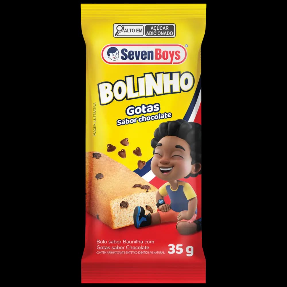 Bolinho Baunilha + Gotas de Chocolate