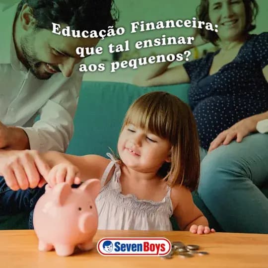 Educação financeira para crianças slide 1
