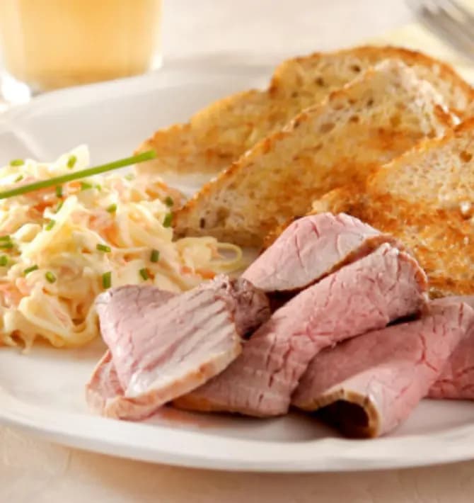 Roast Beef com Pão Seven Boys