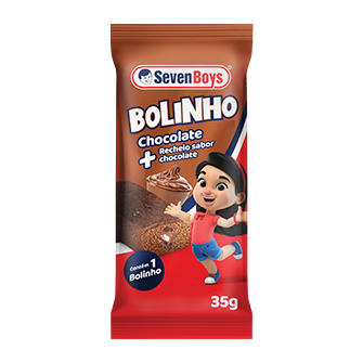 Bolinho Chocolate + Recheio Sabor Chocolate