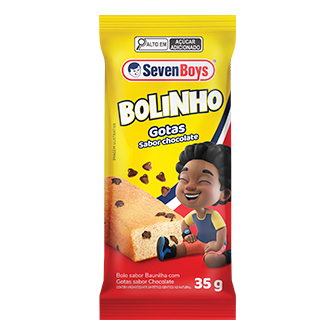 Bolinho Baunilha + Gotas Chocolate