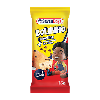 Bolinho Baunilha + Gotas Chocolate