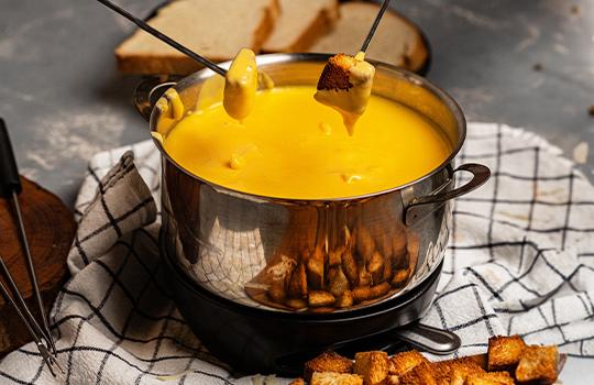 Fondue caseiro