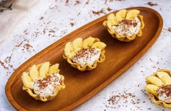 Cestinha de Banoffee no Pão de Forma