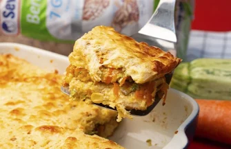 Torta de Legumes no Pão de Forma 7 Grãos