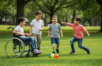 Brincadeiras para crianças com deficiência: inclusão desde a infância