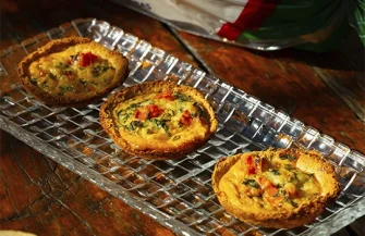 Muffin Salgado com Pão Integral e Ovo